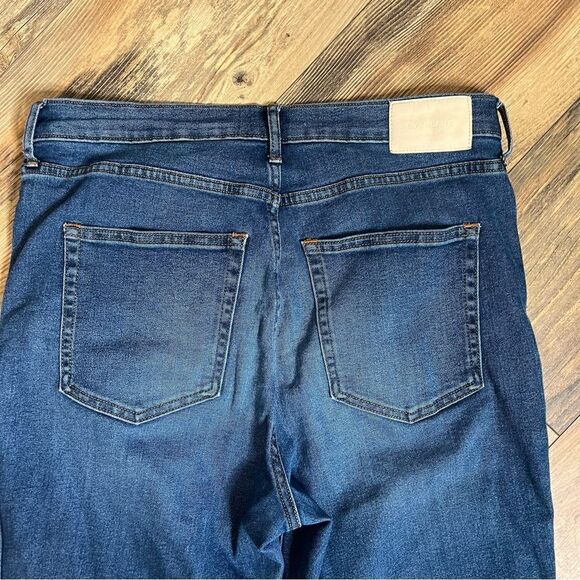 Everlane the vintage skinny button fly ankle distressed jeans size 31 - Picture 8 of 9